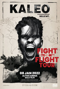 KALEO Fight or Flight Tour - 25 SET 2022, Altice Arena - Sala Tejo