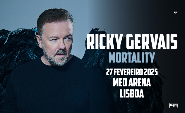 Ricky Gervais em Lisboa - 27 de Fevereiro - Meo Arena